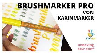 Brushmarker Pro von Karinmarker [Unboxing] 60er-Box | FarbCafé