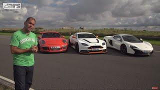 Chris Harris on Cars | Aston GT12 v 991 GT3RS v McLaren 650S