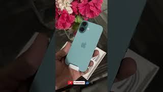 iPhone 16 teal colour || iPhone 16 green || iPhone 16 colour || #shorts #iphoneshorts #viralvideo