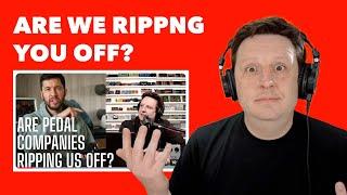 Are Pedal Companies Ripping Us Off? The ‪@jhspedals‬ Ross situation is interesting (Response)