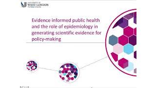 Evidence-informed public health and the role of epidemiology in policy-making and the policy process