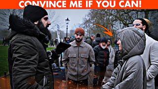 French Atheist Challenges Muslim to Prove Islam is True | Smile2jannah | Speakers Corner | 4K