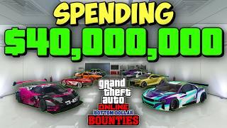 I Spent $40 Million in GTA Online Bottom Dollar Bounties DLC | GTA Online NEW DLC  Spending Spree