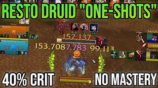 What Have I Just Created  - Resto Druid with Crit Gear is BROKEN