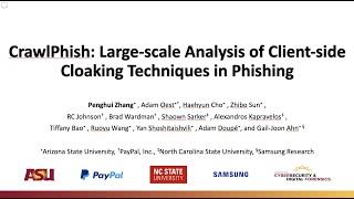 CrawlPhish: Large-scale Analysis of Client-side Cloaking Techniques in Phishing