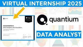 Quantium Data Analyst Online Internship with Certificate | Power BI Tool | What is Data Analytics