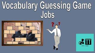 ESL Guessing Game  | Jobs Vocabulary for Kids | English | TEFL