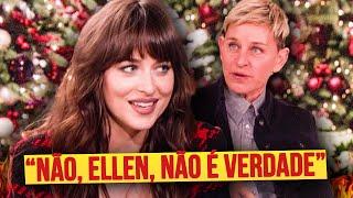 A treta ÉPICA entre ELLEN e DAKOTA JOHNSON