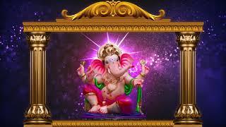 Lord Ganesha Free Animated Motion Video | Ganpati Motion Background HD