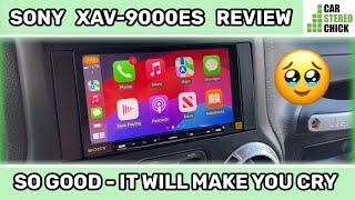 Sony XAV-9000ES Review | Finally installed in my Jeep | Sounds SO Good it might just make you CRY