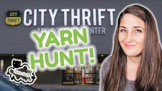 Hunting for YARN Deals  | THRIFT Shopping for YARN