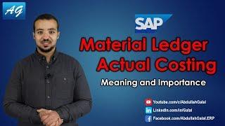 SAP Material Ledger Actual Costing: What is it and How it works