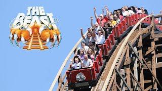 The Beast at Kings Island Review Longest Wooden Roller Coaster in the World