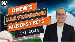 MLB Picks Today: Drew’s Daily Diamond | MLB Predictions and Best Bets for Monday, July 1