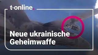 Video soll ukrainischen Kampfjet mit „mysteriöser Munition“ zeigen