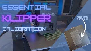 Pressure Advance Calibration for your 3d printer (Klipper)