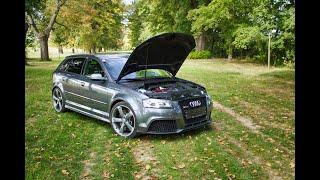 Audi RS3 (Straight Pipe 3,5") 5-Cylinder Sound