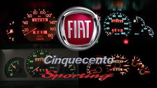 Fiat Cinquecento (0-100 KM/H) (0-60 MPH) ACCELERATION BATTLE