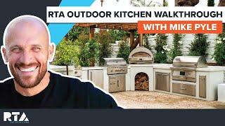 Outdoor Kitchen Tour with HGTV's Mike Pyle | Striking & Functional Design