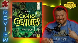 Campy Creatures Review and Full Playthrough with Jason from The Boardgame Mechanics!