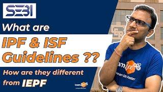 SEBI Grade A 2023 What are IPF & ISF guidelines & How are they different from IEPF #sebigradea2023