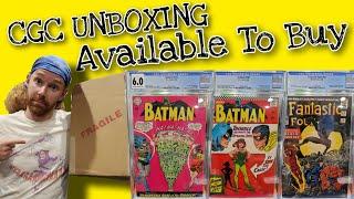 CGC Unboxing Silver Age Books Keys// Ray From Carolina's Books