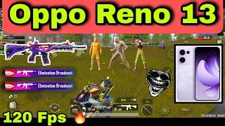 Oppo Reno 13 PUBG Test : 120fps " Gyro test " PUBG NEW UPDATE 3.6