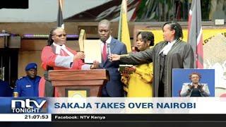 Nairobi's 4th governor, Johnson Sakaja, takes charge