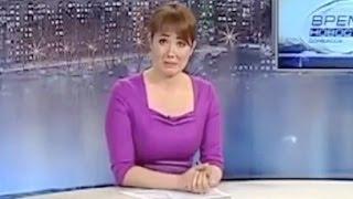 Ведущая телеканала "Донбасс" расплакалась в прямом эфире | TV Host burst into tears in live
