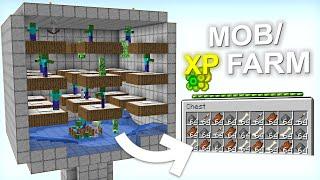 Minecraft Easiest Mob XP Farm Tutorial 1.20+ Without Spawner