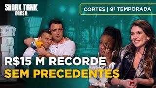 Empreendedores buscam investimento recorde no tanque | Pitch 9ª Temporada | Shark Tank Brasil