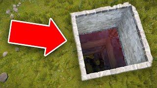 I Made an IMPOSSIBLE Pit Trap in Official Rust