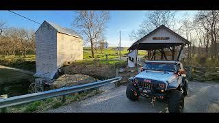 Lil short with waterfall, covered bridge and past few days events