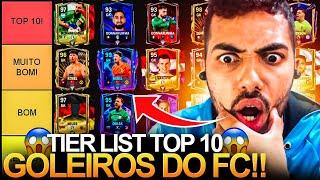 TOP 10 GOLEIROS DO FC MOBILE 2024  | TIER LIST COMPLETA E ATUALIZADA 