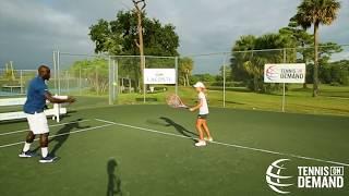 Spacing to improve Contact Point I Tennis On Demand