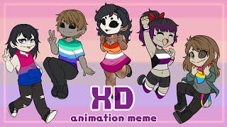XD animation meme // Creepypasta // Pride Month 2023