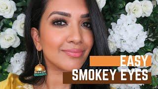 Easy Smokey Eyes | Tamil New Year Look | Vithya Hair and Makeup
