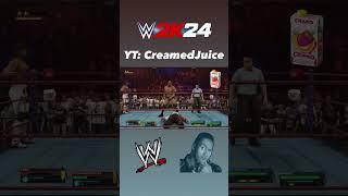 Laying the SmackDown! #wwe #wwe2k24 #twitch #subscribetomychannel #funnyshorts #therock