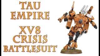 Warhammer 40k Lore - The XV8 Battlesuit, Tau Empire Lore