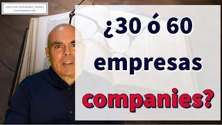 How many companies should we have, 30 or 60? (English subtitles)