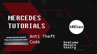 Mercedes Anti Theft UNLOCK Vediamo SUBTITLES