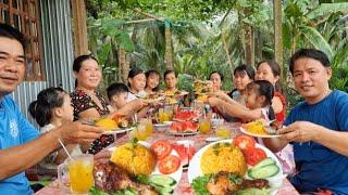 Cùng Đại Gia Đình Thưởng Thức Món Quà "Đặc Biệt" Của Chị Lang Hồng Gửi Tặng | ATTD & Family