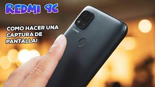 XIAOMI REDMI 9C  Como Hacer un Screenshot FÁCIL O Captura De Pantalla   #OrientadorMovil