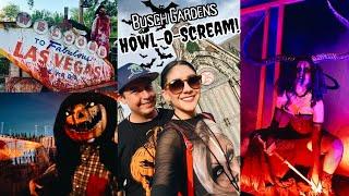 Howl-O-Scream Busch Gardens Tampa 2024! The BEST Year Yet! Opening Night All Houses & Scarezones!