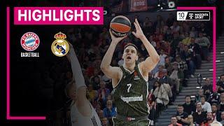 FC Bayern München - Real Madrid | Turkish Airlines EuroLeague | MAGENTA SPORT