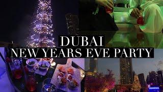 Living in Dubai : New Years BURJ KHALIFA FIREWORKS Party - SILENT VLOG 10