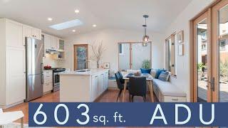 603 sq ft 1 bed/1bath Accessory Dwelling Unit - Addison (ADU Floor Plan)