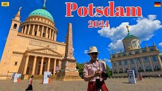 Potsdam Germany /4K Tour of Potsdam : Landtag, City Palace, Film Museum, and Dutch Quarter