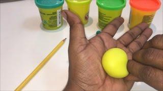 #Mango Clay Mango #PlayDoh Mango | How to make mango with clay | Pre School Clay modeling #Fruits