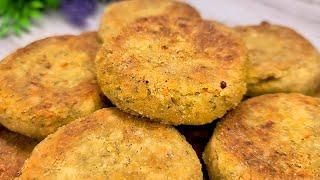 100g chickpeas! These chickpea patties are better than meat! Protein rich, easy patties recipe!